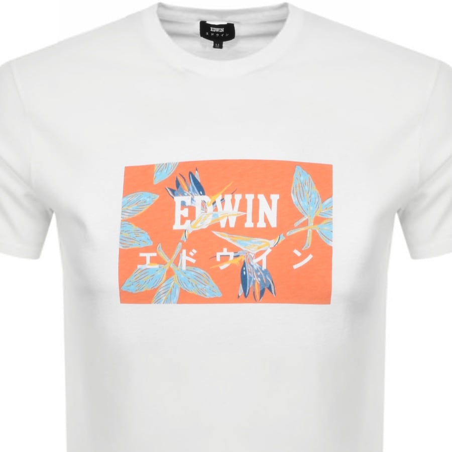 Alternative Image for ProductEdwin Birds Of Paradise T Shirt White2